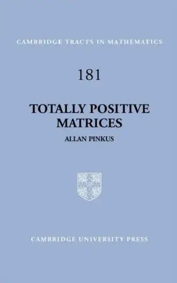 Cover of Totally Positive Matrices