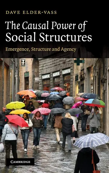 Cover of The Causal Power of Social Structures