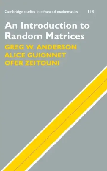 Cover of An Introduction to Random Matrices