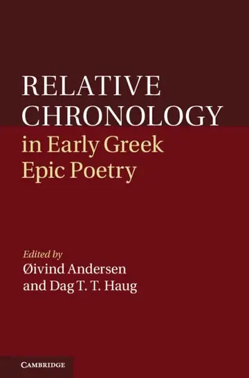 Cover of Relative Chronology in Early Greek Epic Poetry