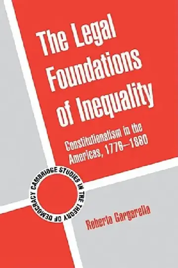 Cover of The Legal Foundations of Inequality