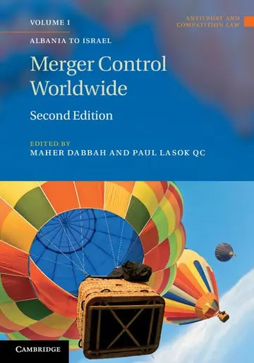 Cover of Merger Control Worldwide 2 Volume Set