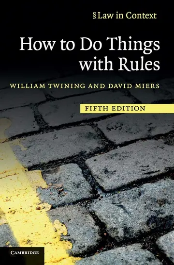 Cover of How to Do Things with Rules