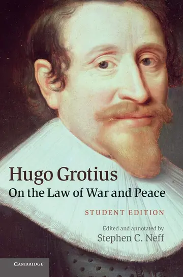Cover of Hugo Grotius on the Law of War and Peace
