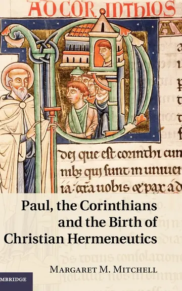 Cover of Paul, the Corinthians and the Birth of Christian Hermeneutics