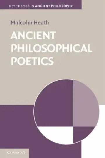 Cover of Ancient Philosophical Poetics
