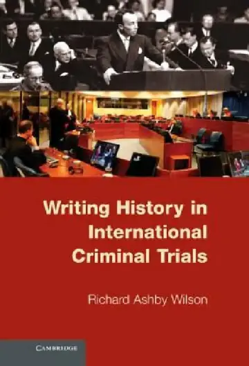 Cover of Writing History in International Criminal Trials