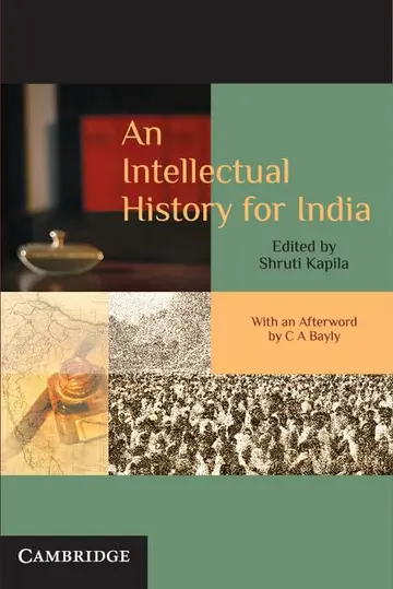 Cover of Intellectual History for India