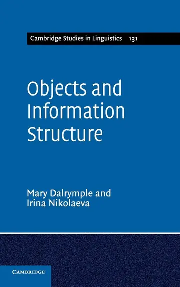 Cover of Objects and Information Structure