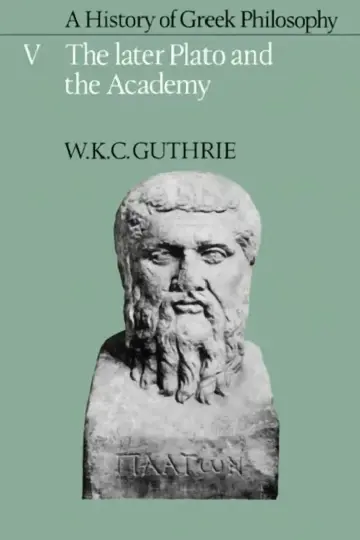 Cover of A History of Greek Philosophy