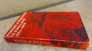 Cover of Popery and Politics in England 1660–1688