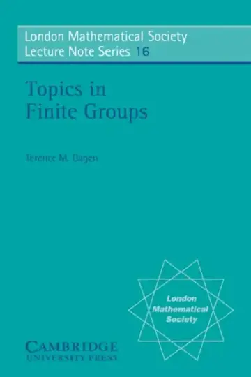 Cover of Topics in Finite Groups