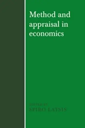 Cover of Method and Appraisal in Economics