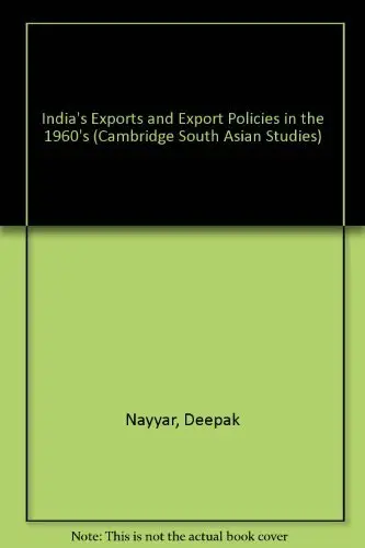Cover of India's Exports and Export Policies in the 1960's