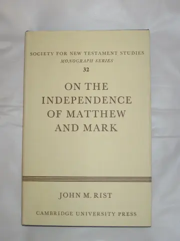 Cover of On the Independence of Matthew and Mark