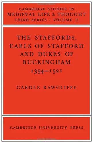 Cover of The Staffords, Earls of Stafford and Dukes of Buckingham
