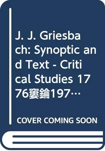 Cover of J. J. Griesbach