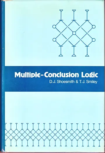 Cover of Multiple-Conclusion Logic
