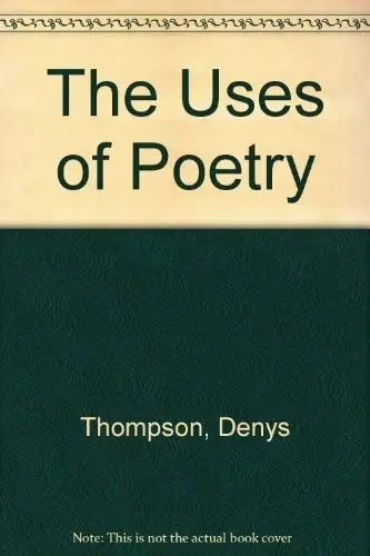 Cover of The Uses of Poetry