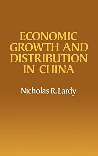 Cover of Economic Growth and Distribution in China