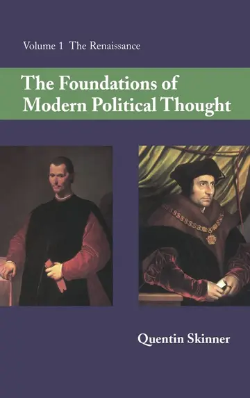 Cover of The Foundations of Modern Political Thought