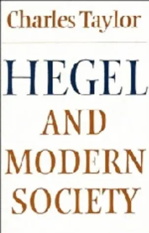 Cover of Hegel and Modern Society