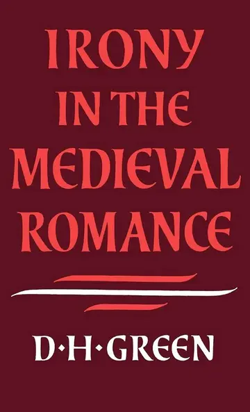 Cover of Irony in the Medieval Romance