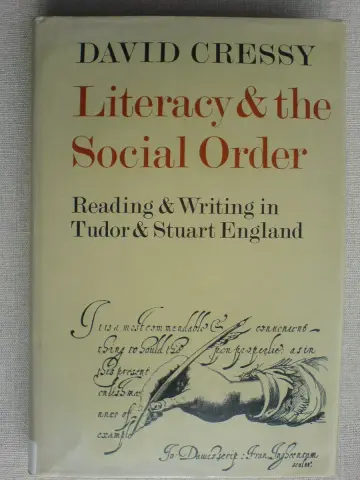 Cover of Literacy and the Social Order