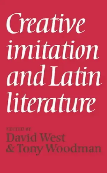 Cover of Creative Imitation Latin Liter