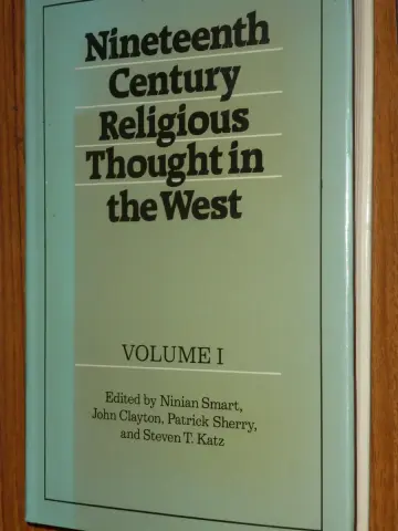 Cover of Nineteenth-Century Religious Thought in the West