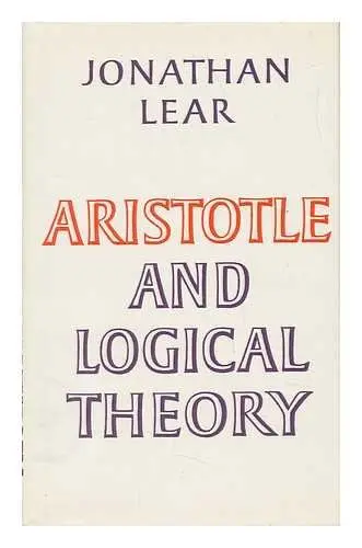 Cover of Aristotle and Logical Theory