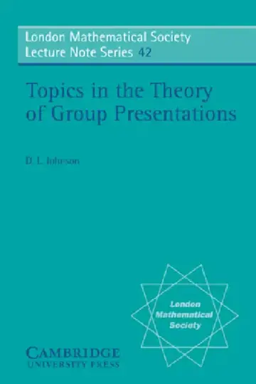 Cover of Topics in the Theory of Group Presentations