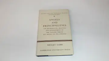 Cover of Angels and Principalities