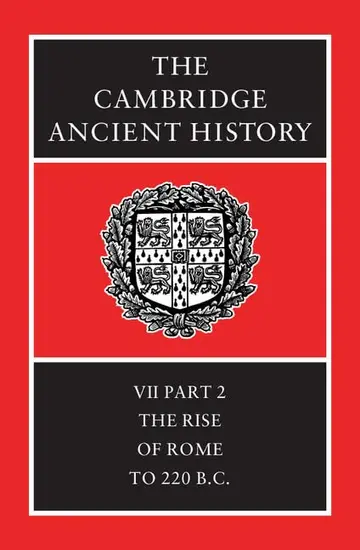Cover of The Cambridge Ancient History