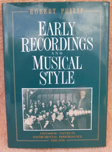 Cover of Early Recordings and Musical Style