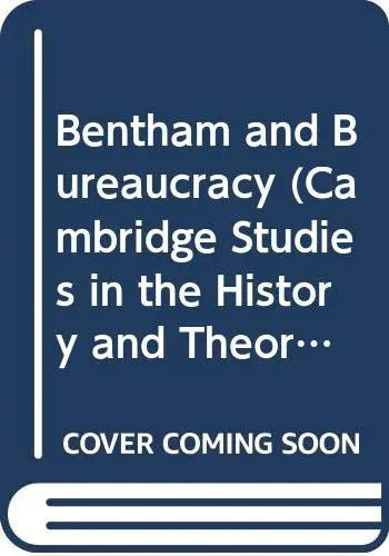 Cover of Bentham and Bureaucracy
