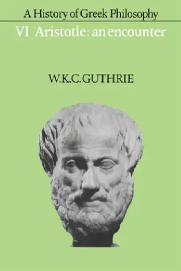 Cover of A History of Greek Philosophy
