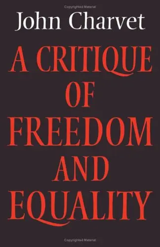 Cover of A Critique of Freedom and Equality