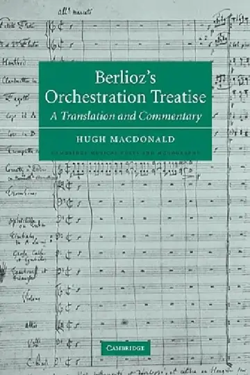 Cover of Berlioz's Orchestration Treatise