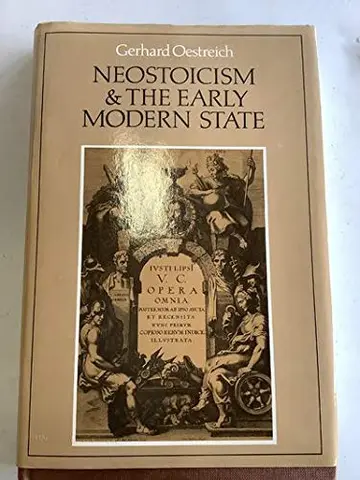 Cover of Neostoicism and the Early Modern State
