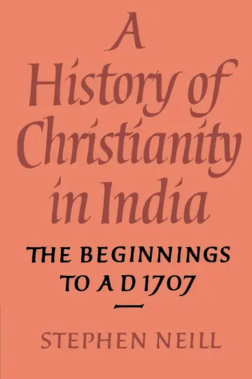 Cover of A History of Christianity in India