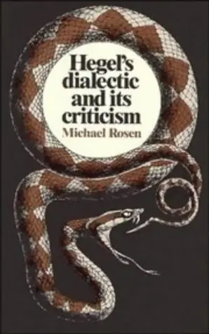 Cover of Hegel's Dialectic and its Criticism