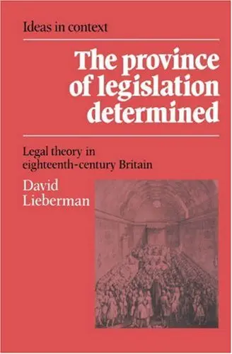 Cover of The Province of Legislation Determined
