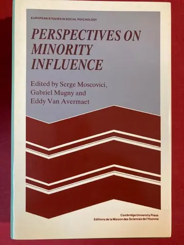 Cover of Perspectives on Minority Influence