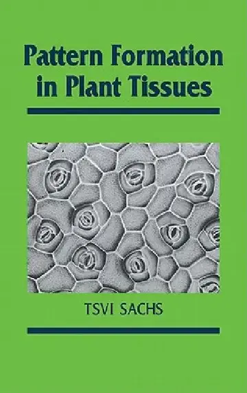 Cover of Pattern Formation in Plant Tis