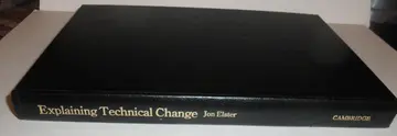 Cover of Explaining Technical Change