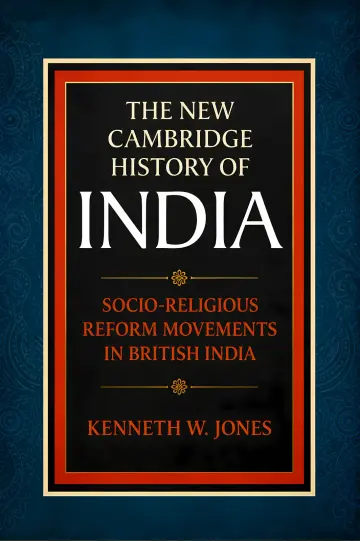 Cover of Socio-Religious Reform Movements in British India