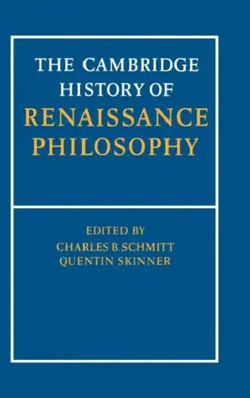 Cover of Camb Hist of Renaissance Philosophy