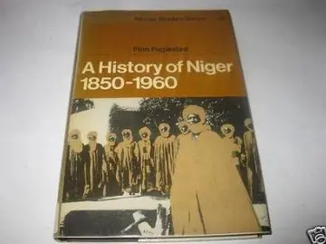 Cover of A History of Niger 1850–1960