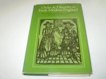 Cover of Order and Disorder in Early Modern England